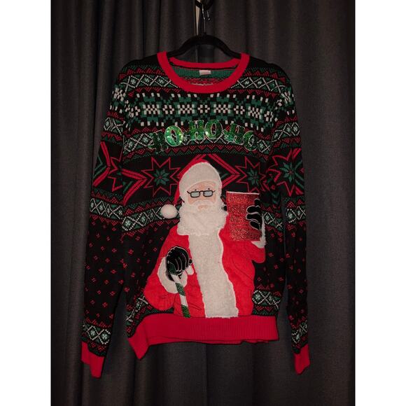 Ugly Christmas Sweater Xmas Size Medium - Picture 1 of 3